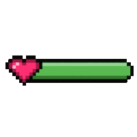 serebrva heart pixel pixelart energy Sticker