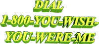 golf dial 1-800-you-wish-you-were-me Sticker by AnimatedText