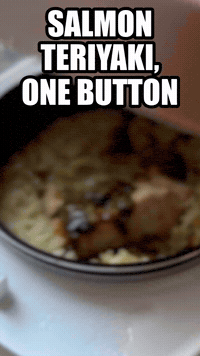 Salmon Teriyaki, One Button | Rice Robot