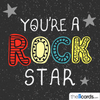 You Rock Well Done GIF by TheEcards.com