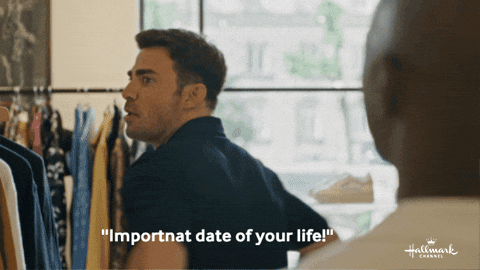First Date Wedding GIF by Hallmark Channel