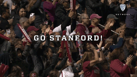 Fans Stanford GIF by Pac-12 Network