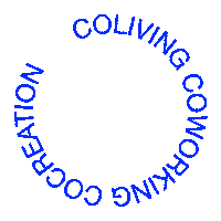 Circle Coworking Sticker by Ein Ding der Möglichkeit