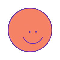 Happy Smiley Face Sticker