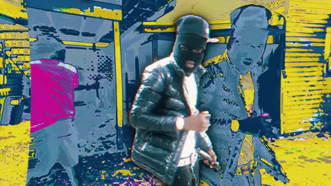 Music Video Mask GIF by YK Toon
