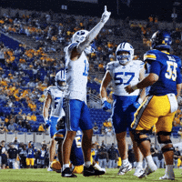 Byu Football Celebration GIF by BYU Cougars