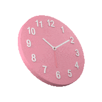 Time Clock Sticker by Amanda Batista