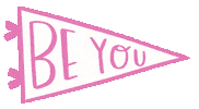 Flag Be Yourself Sticker by Nutmeg and Arlo