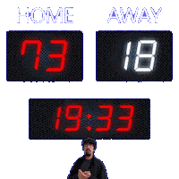 18 Away Sticker