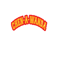ChenAWanda caw chenny 18465 camp chen-a-wanda Sticker