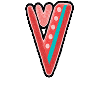 Typography Alphabet Sticker by The3Flamingos