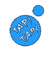 inkiawa blue new post post newpost Sticker