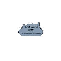 ljubljana Sticker by EYP Slovenia