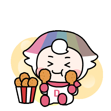 Chicken 음식 Sticker by ddmkorea