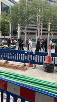 One Man Arrested as Man Stabbed Near Home Office in London