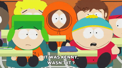 wondering eric cartman GIF by South Park 