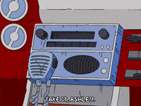 Season 15 Radio GIF by The Simpsons