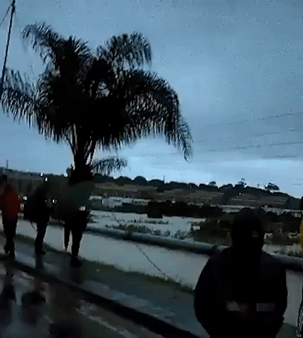 Deadly Flooding Causes Damage to Durban Road