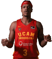 Basket Eddie Sticker by UCAM Universidad