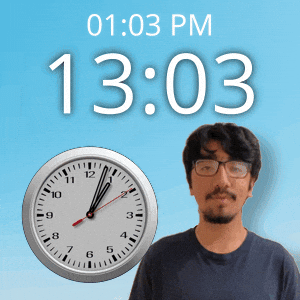 1 Pm GIF