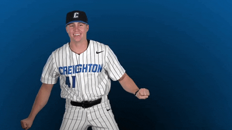 Jonah Smith Creighton Baseball GIF by Creighton University Athletics