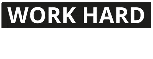 Work Hard Sticker by iSense ICT Professionals