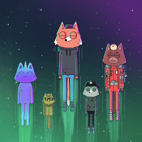 Accelerate To The Moon GIF by Fox Fam