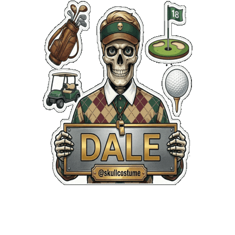 Golf Vamos Sticker
