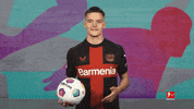 Bayer Leverkusen Ball GIF by Bundesliga