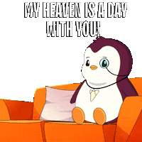 Penguin Love Sticker by Pudgy Penguins