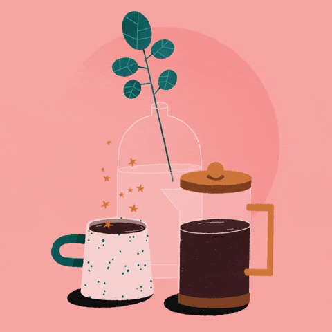 manonlouart giphyupload coffee sunday cup GIF