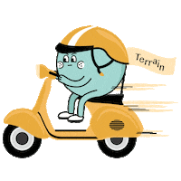 Terraincoffeeroom coffee delivery chubby otw Sticker