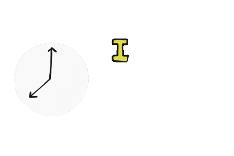 Clock Waiting Sticker by cypru55