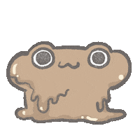 Poop Frog Sticker