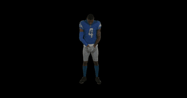 Serious Football GIF by Detroit Lions
