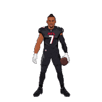 Point Up Atlanta Falcons Sticker by SportsManias