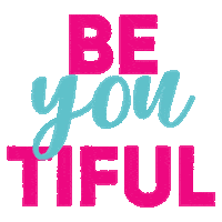 Be-You-Tiful Sticker by Curvy Kate ltd