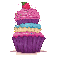 Ice Cream Cake Love Sticker by Digital Pratik