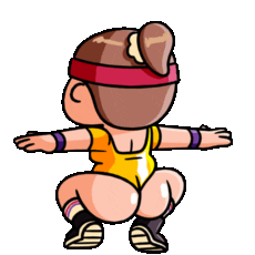 Workout Flirt Sticker by Super Dope