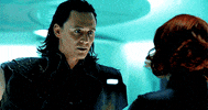 black widow loki GIF