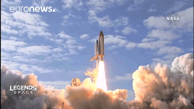 euronews giphyupload nasa euronews space shuttle GIF