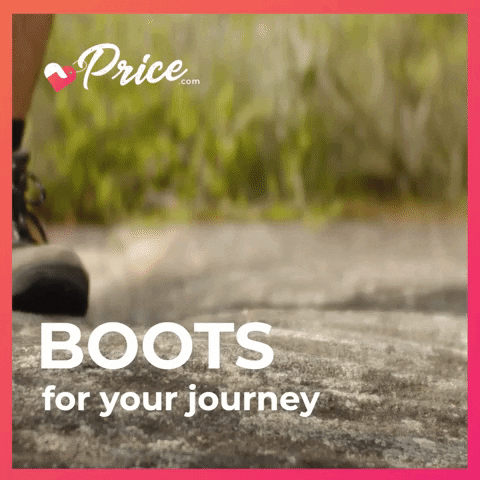 Boots Hiking GIF by price.com