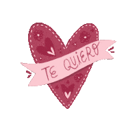 I Love You Heart Sticker