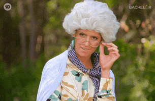 Old Woman Costume GIF by The Bachelor Australia