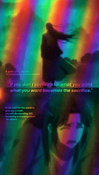 Rainbow Motivational Quote GIF