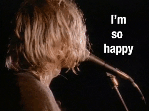 Kurt Cobain Lithium GIF by Nirvana