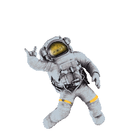 Space Astronaut Sticker by MS-Marketing