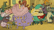 pig goat banana cricket nick GIF by Nickelodeon