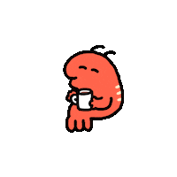 izumikanae gif omg ah shrimp Sticker