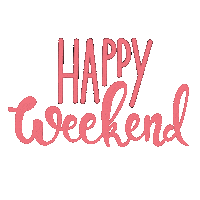 Happy Weekend Sticker